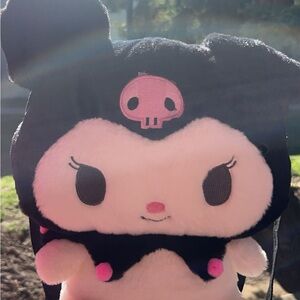 kuromi stuffed animal backpack